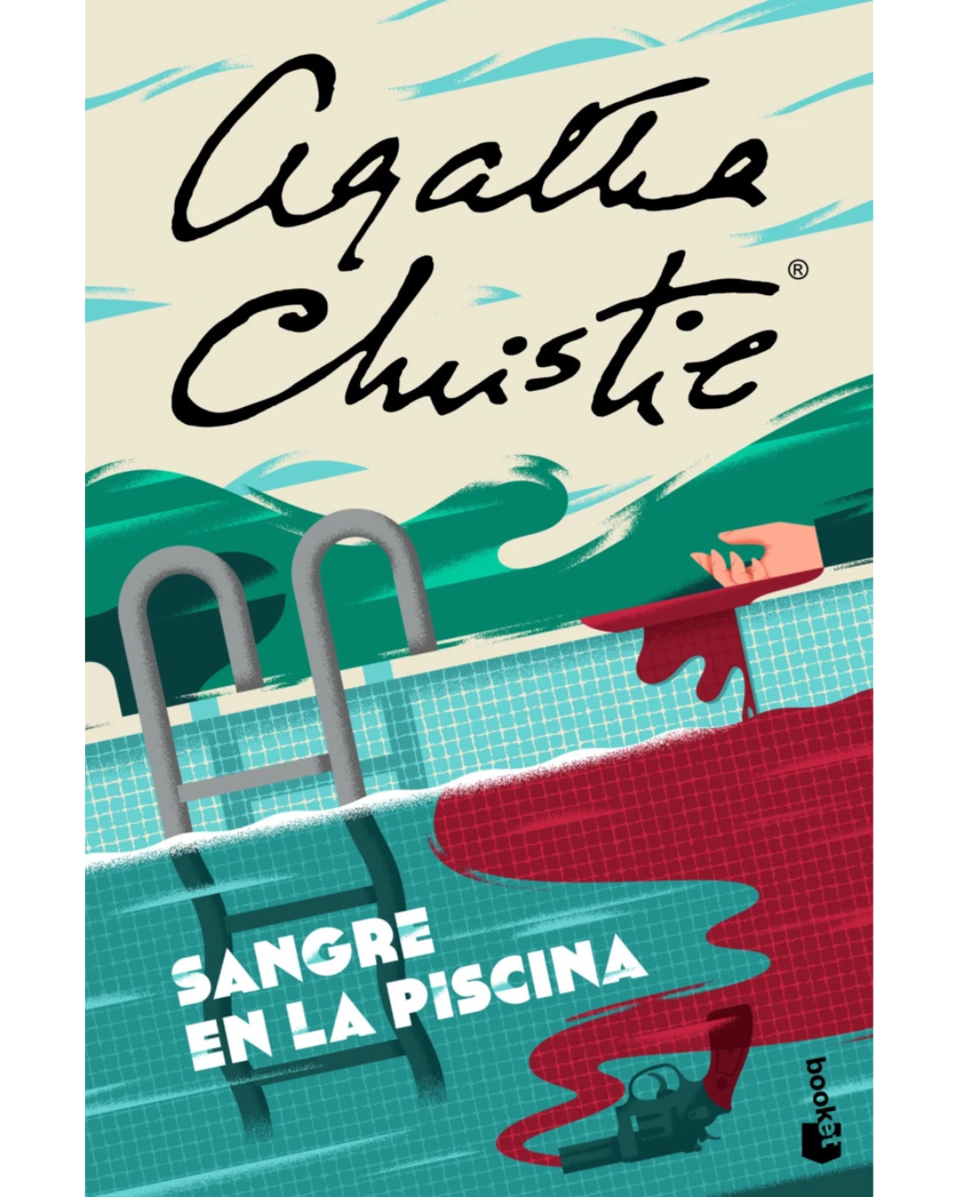 Sangre en la piscina