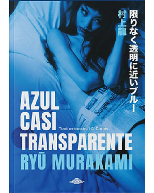 Azul casi transparente